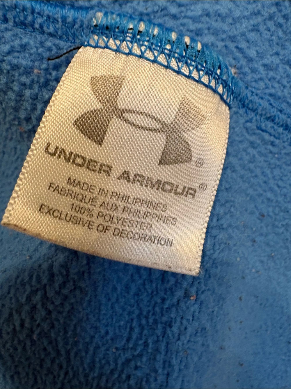 VTG Blue Woman’s Under Armour Zip-Front Jacket #1170 - Picture 5 of 16